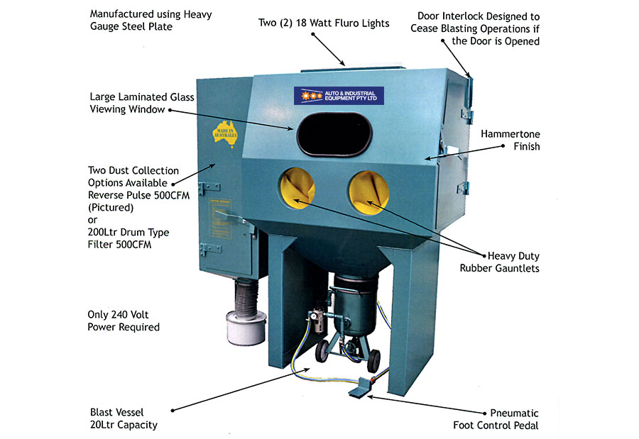 Bead Blast Cabinets Auto Industrial Equipment