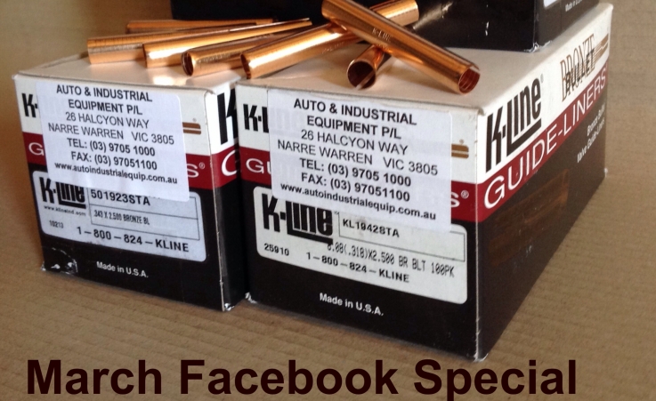 March Facebook Special on K-Liners